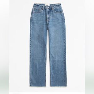 Abercrombie & Fitch Vintage high rise straight leg curve love